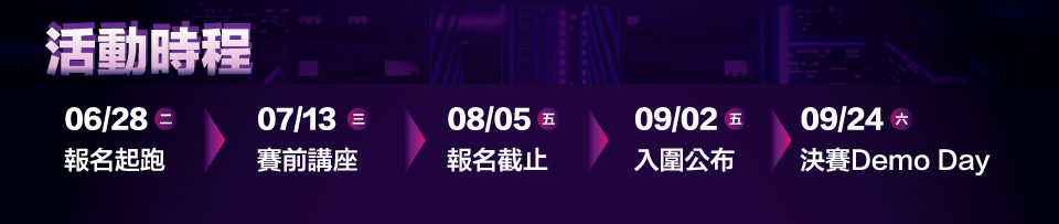 活動時程